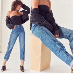 BDG Jeans Urban Outfitters Mom Pintuck Seam Tapered Leg